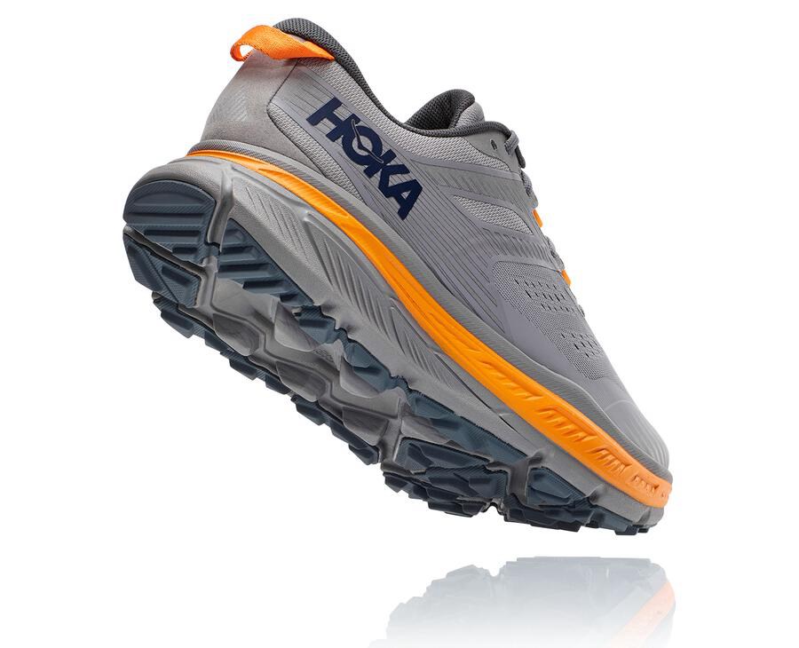 Zapatillas Trail Hoka One One Hombre - Stinson Atr 6 - Gris - YJS789546